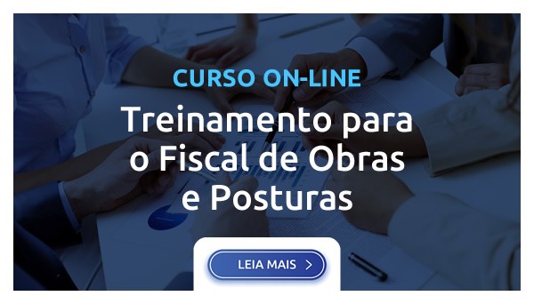 TREINAMENTO PARA O FISCAL DE OBRAS E POSTURAS 